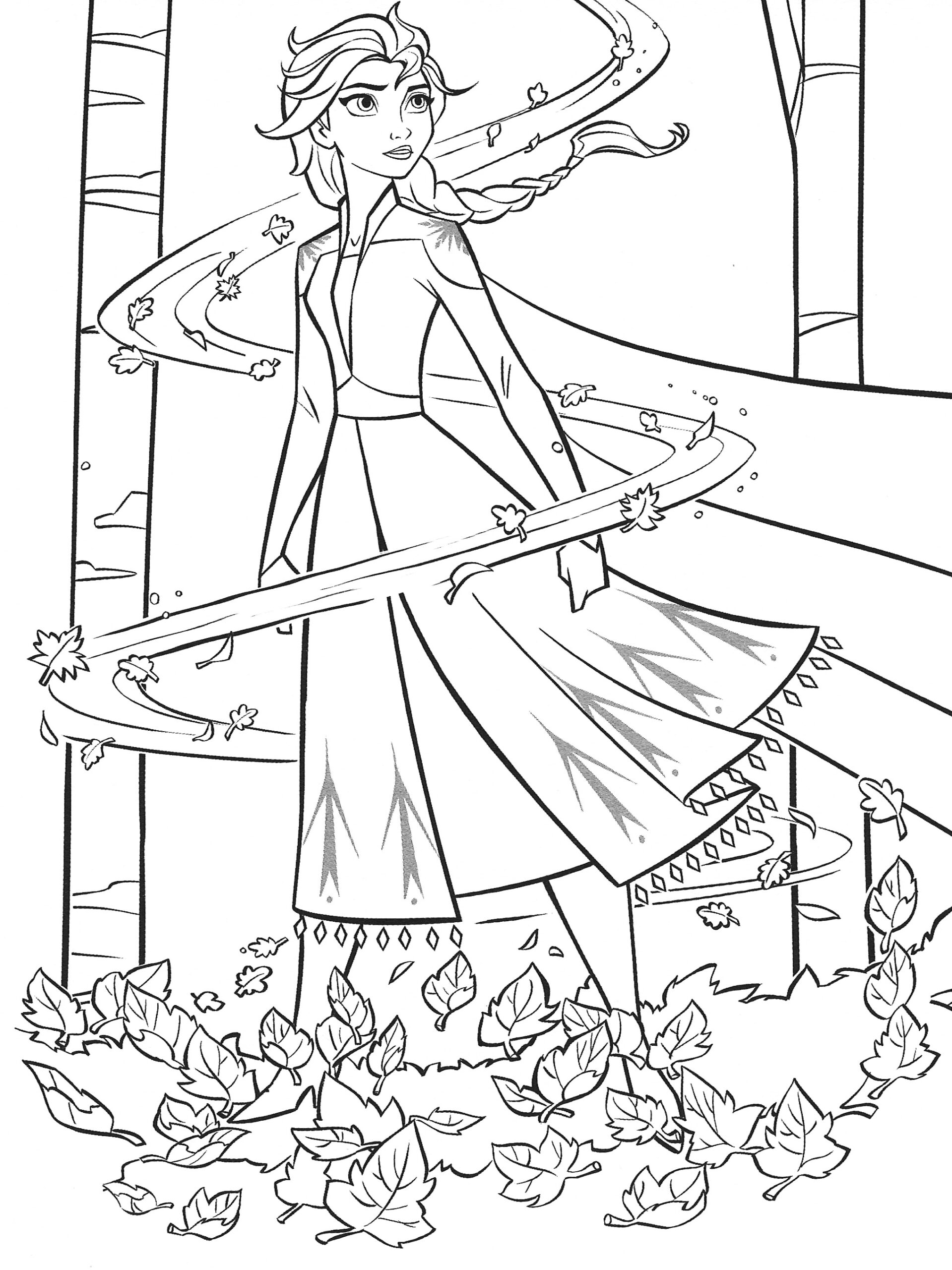 frozen coloring sheets printable