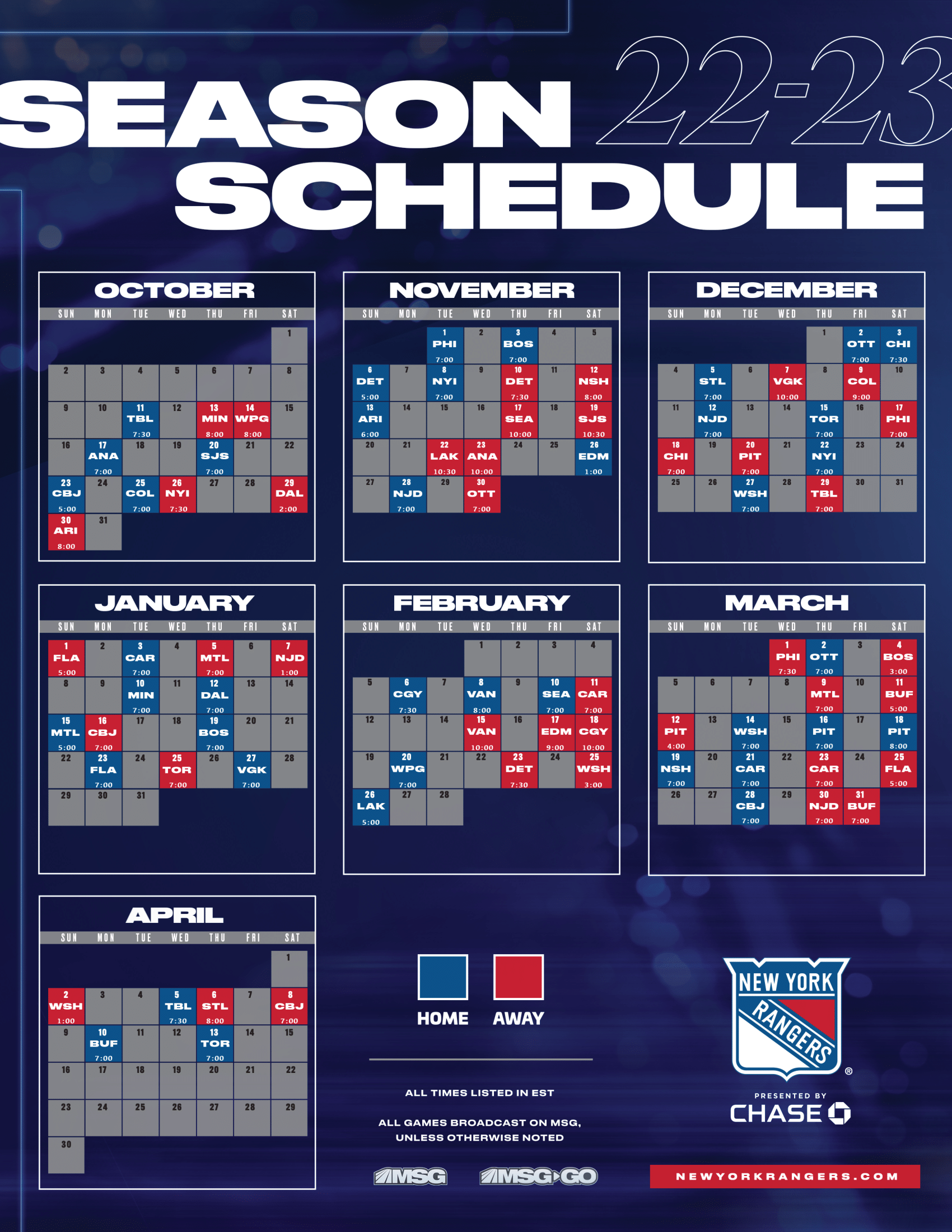 New York Rangers 2022 Eastern Conference Playoff Schedule New York Rangers 2022 Eastern Conference Playoff Schedule