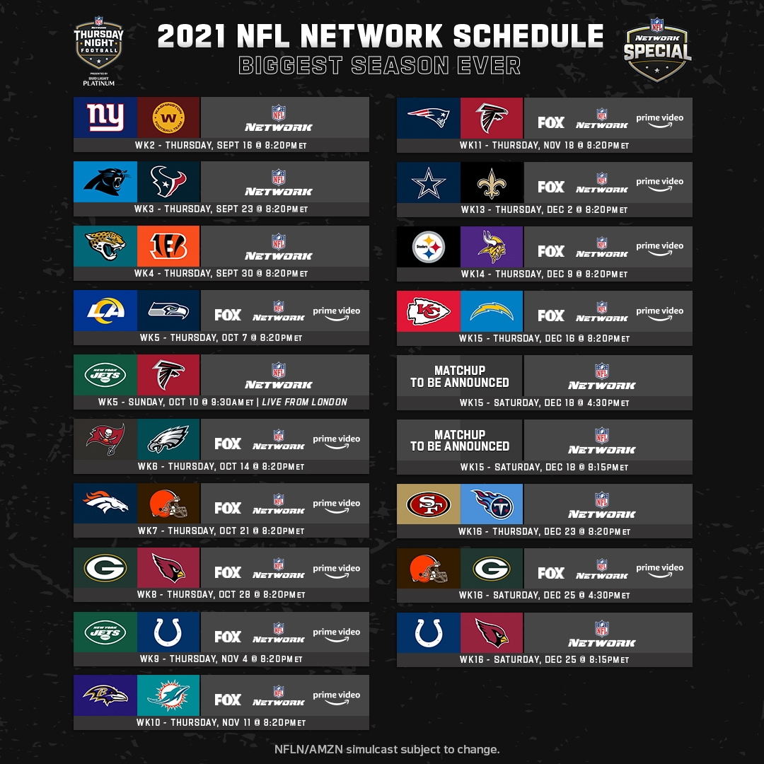 nfl printable schedule week 8