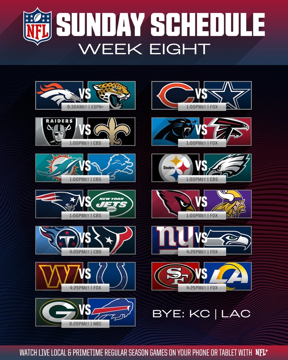 NFL On X Wow Week 8 Looks GREAT Https t co TnWYXSF0Mn X NFL On X Wow Week 8 Looks GREAT Https t co TnWYXSF0Mn X