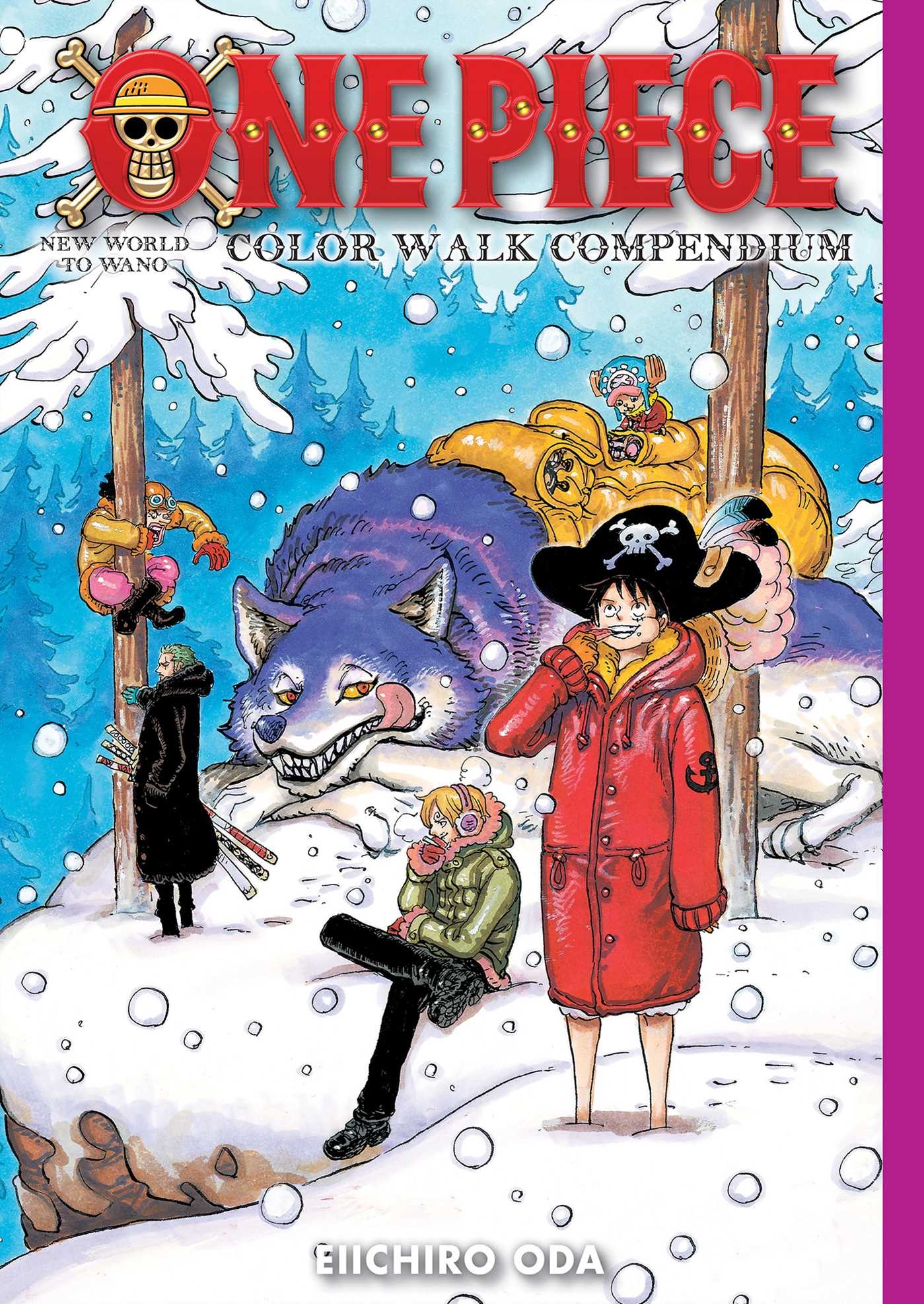 One Piece Color Walk Compendium New World To Wano Book By Eiichiro Oda Official Publisher Page Simon Schuster