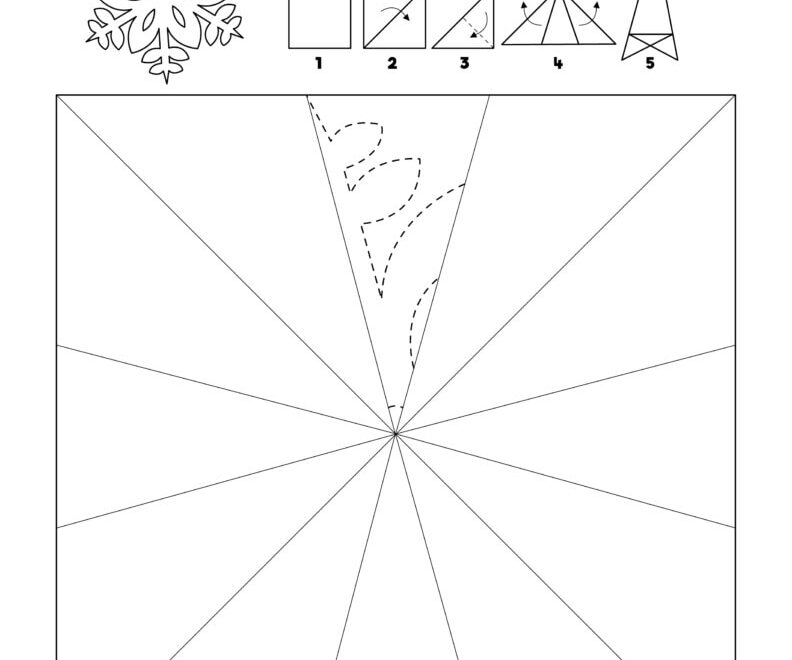 Paper Snowflake Templates FREE TEMPLATES Kids Activity Zone