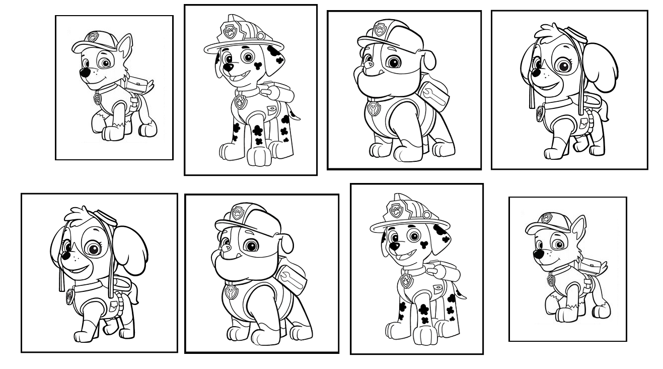 paw patrol free coloring pages printable paw patrol free coloring pages printable