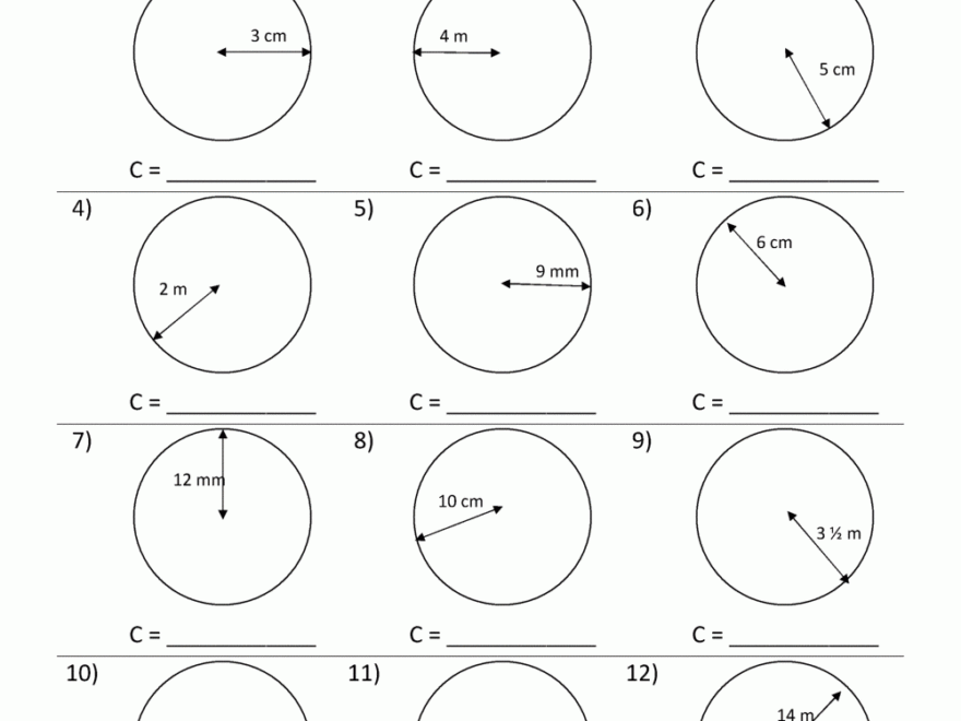 Perimeter Of A Circle