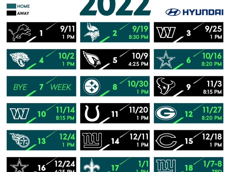 Philadelphia Eagles Schedule
