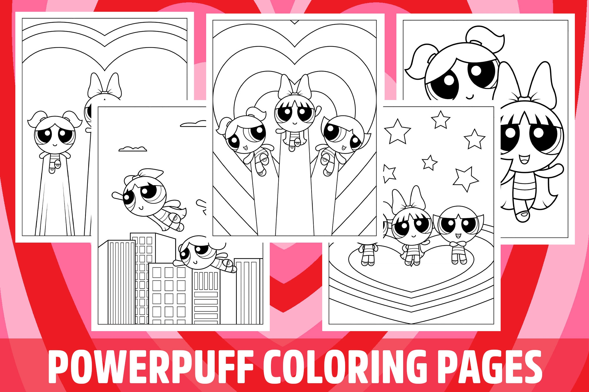 Powerpuff Girls Coloring Pages For Kids Girls Boys Teens Activity School Made By Teachers