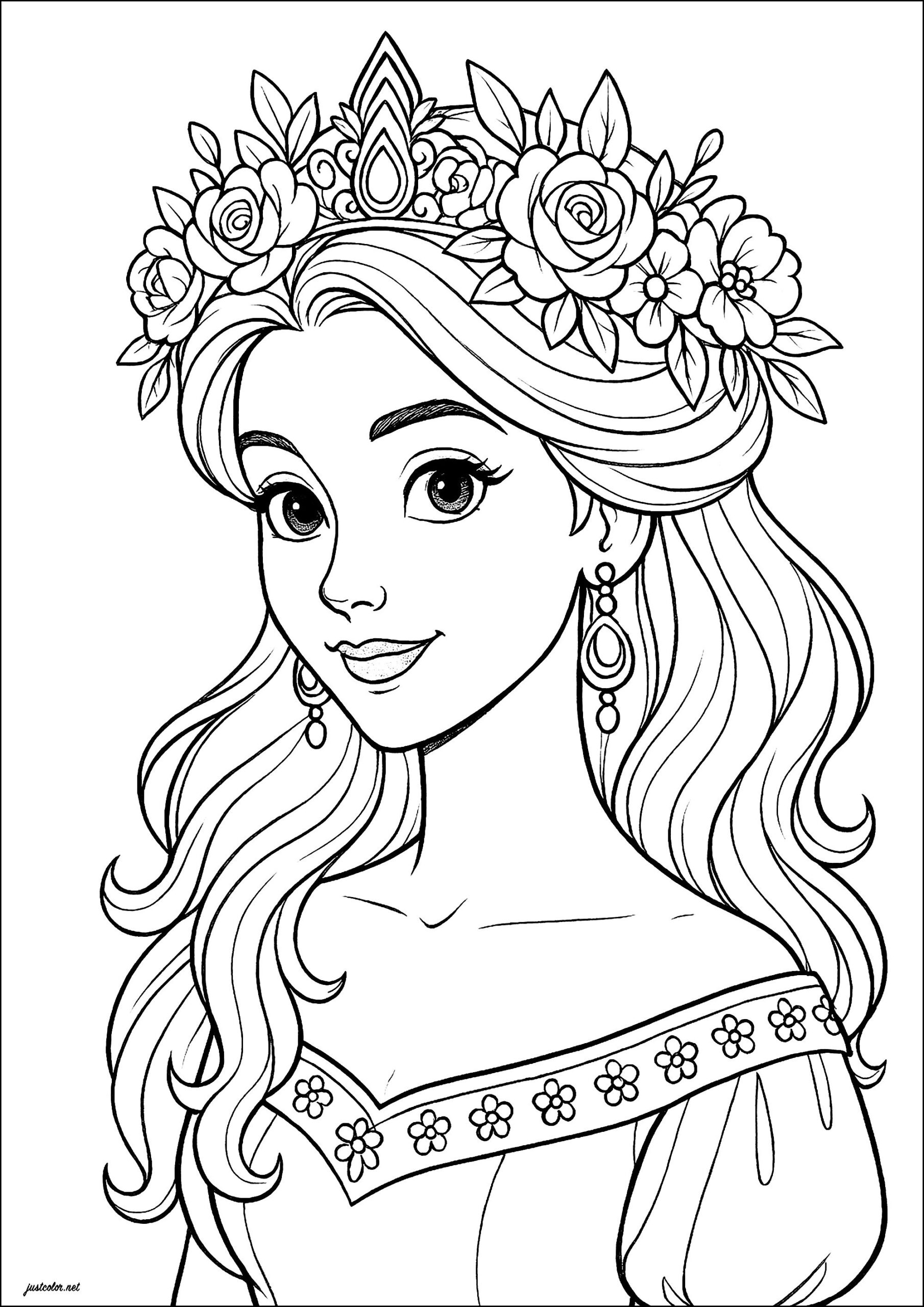 princess coloring sheets free printable princess coloring sheets free printable