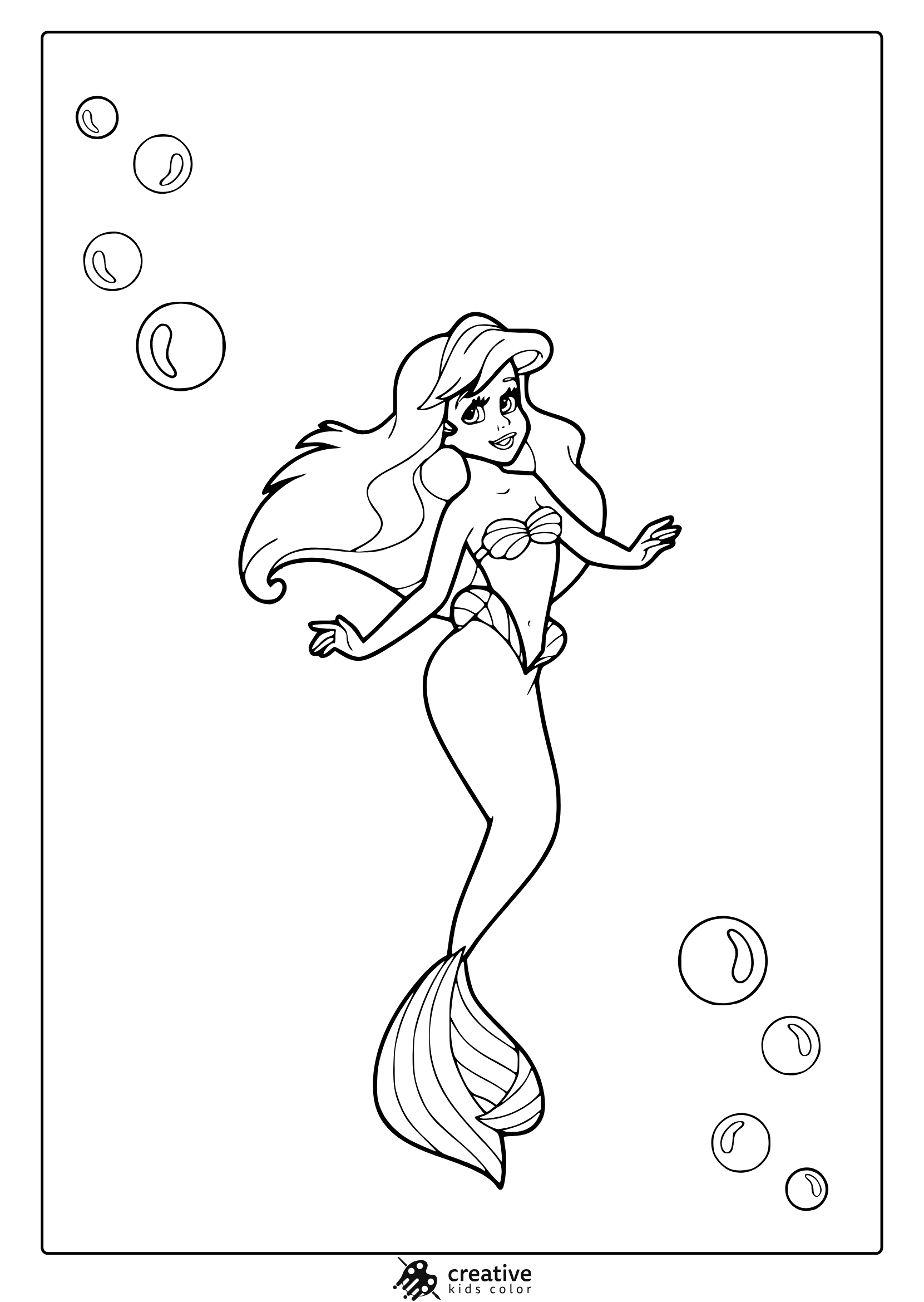 Princess Coloring Pages 25 Free Printable PDF Princess Coloring Pages 25 Free Printable PDF