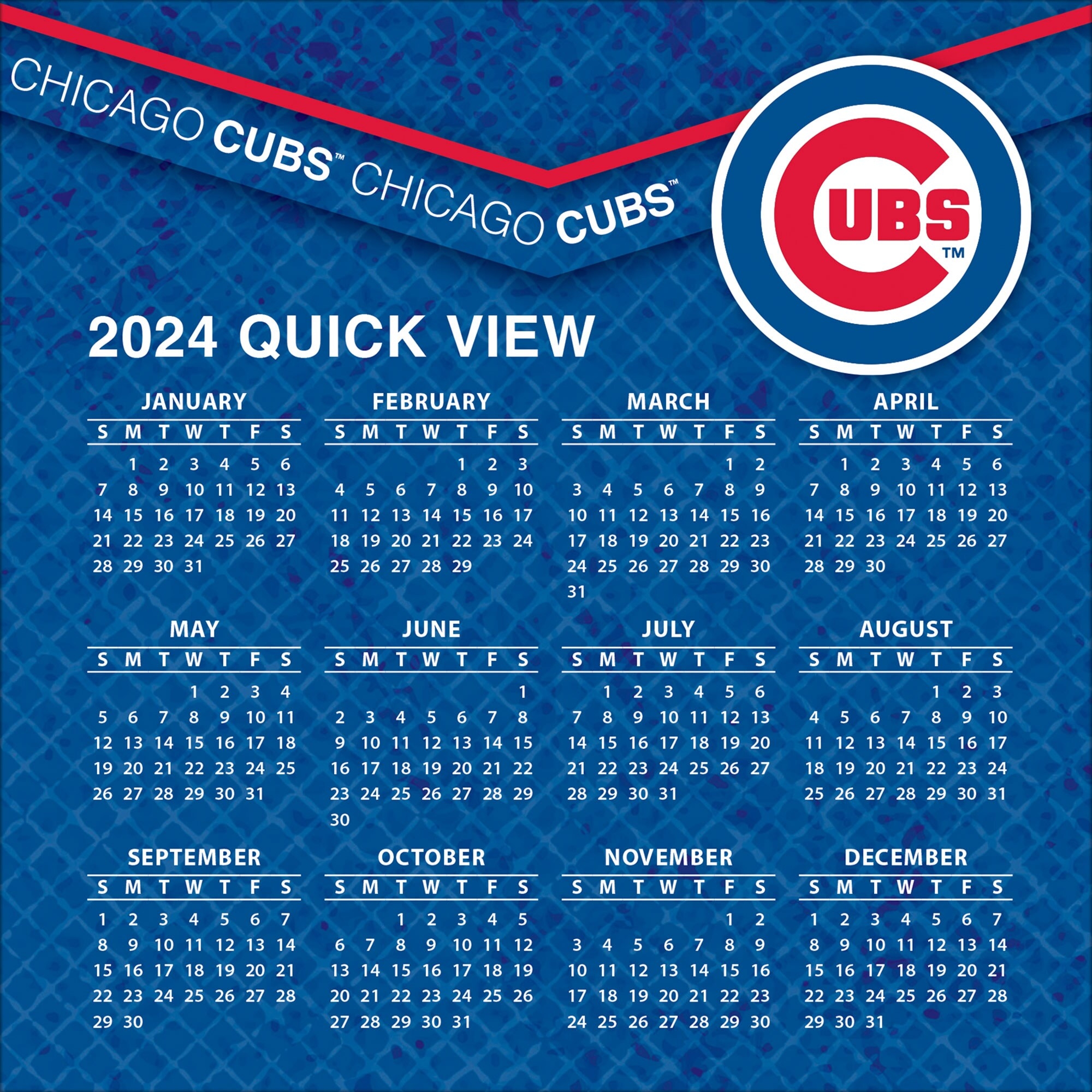 chicago cubs printable schedule