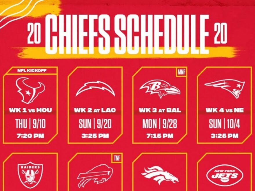 Printable 2023 2024 Kansas City Chiefs Schedule