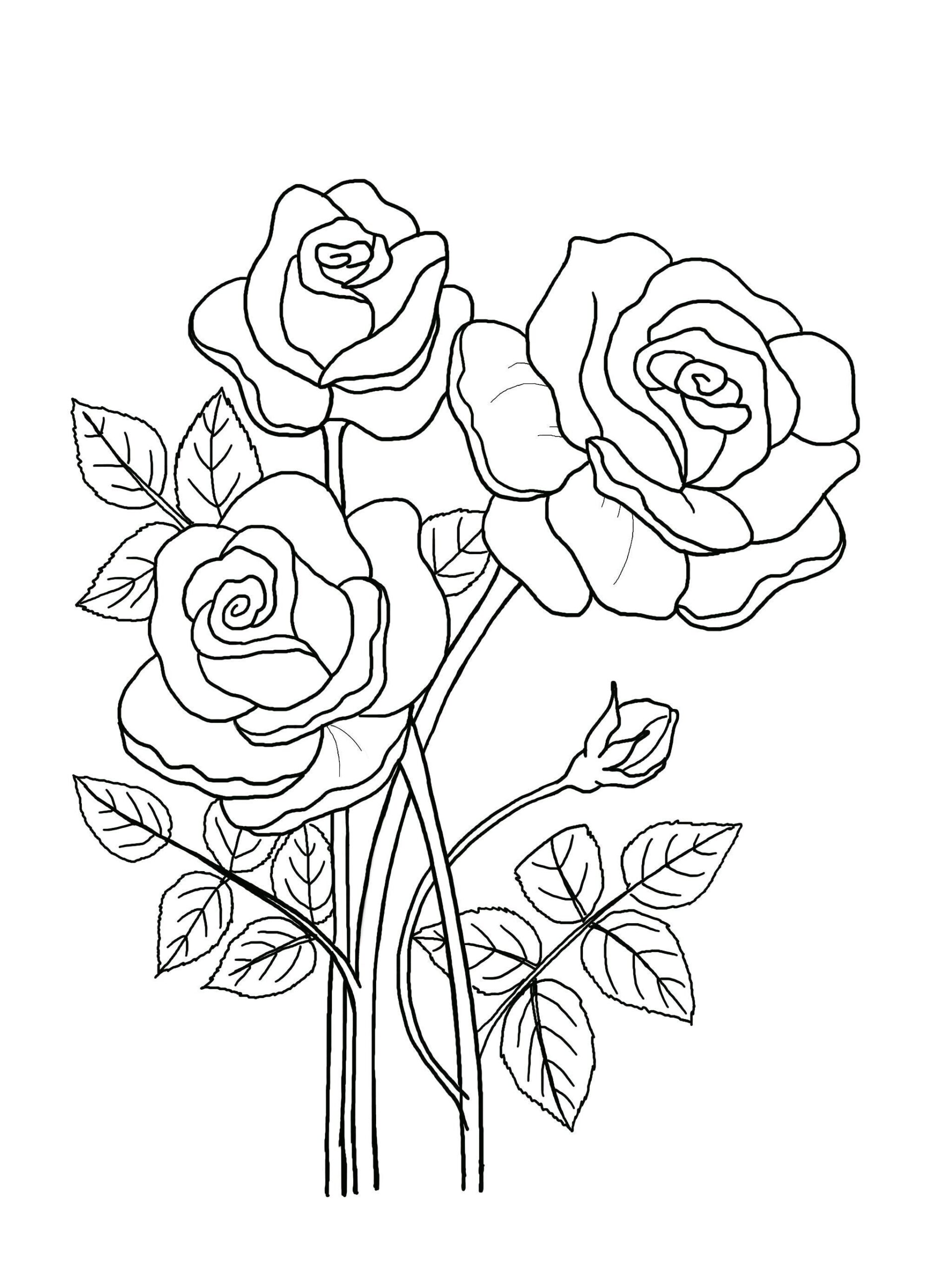 flower printable coloring pages