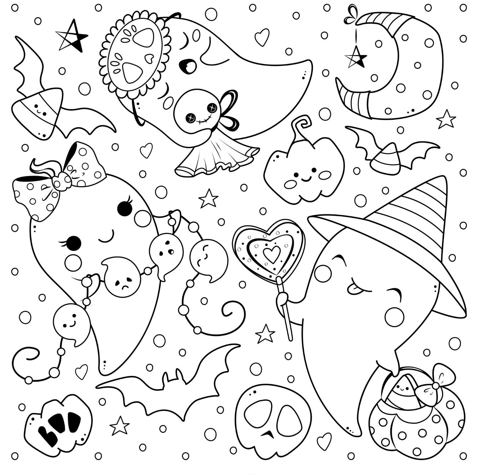 Printable Halloween Color Sheets From GLAMoms Greater Lansing Area Moms