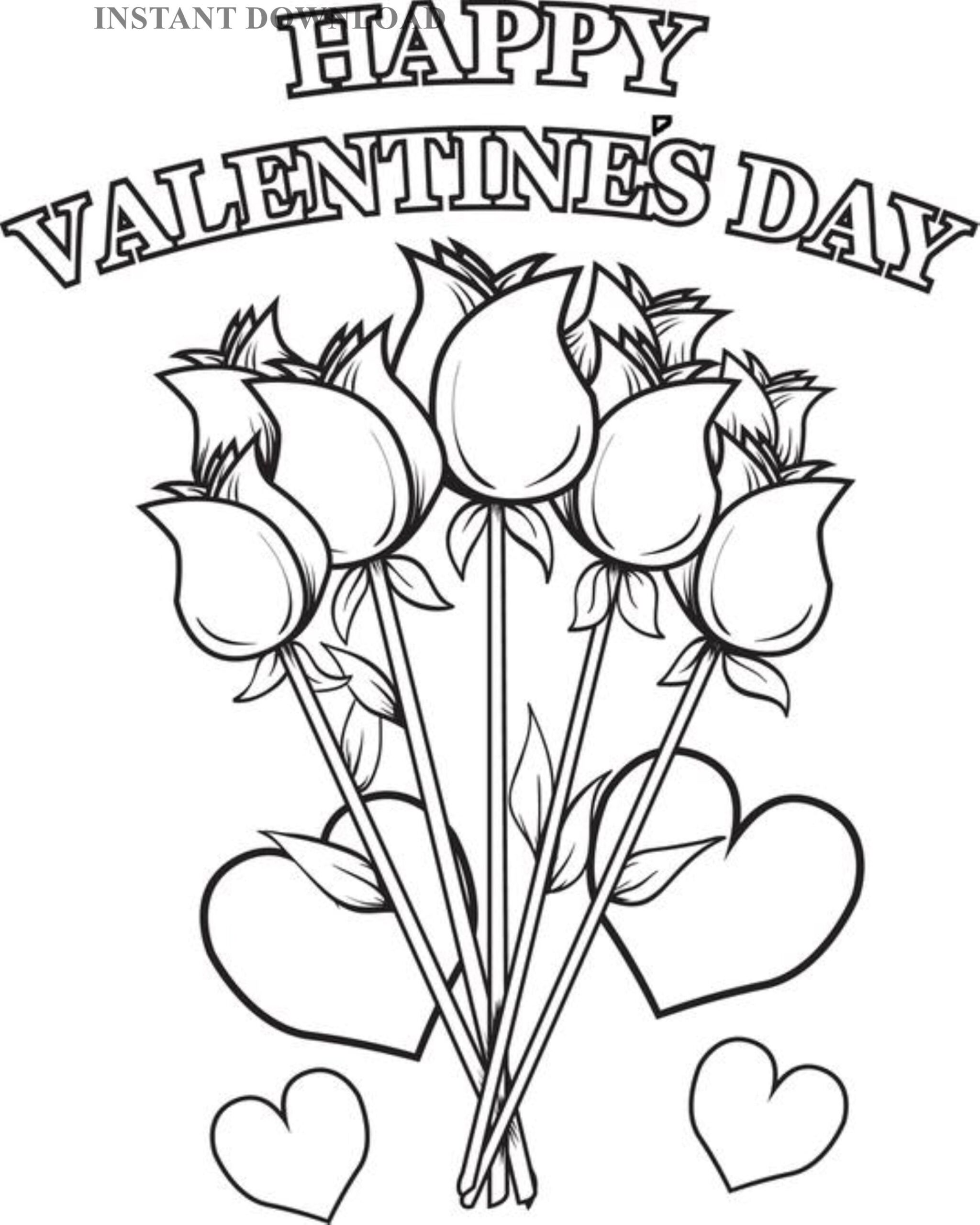 free printable valentines coloring pages free printable valentines coloring pages