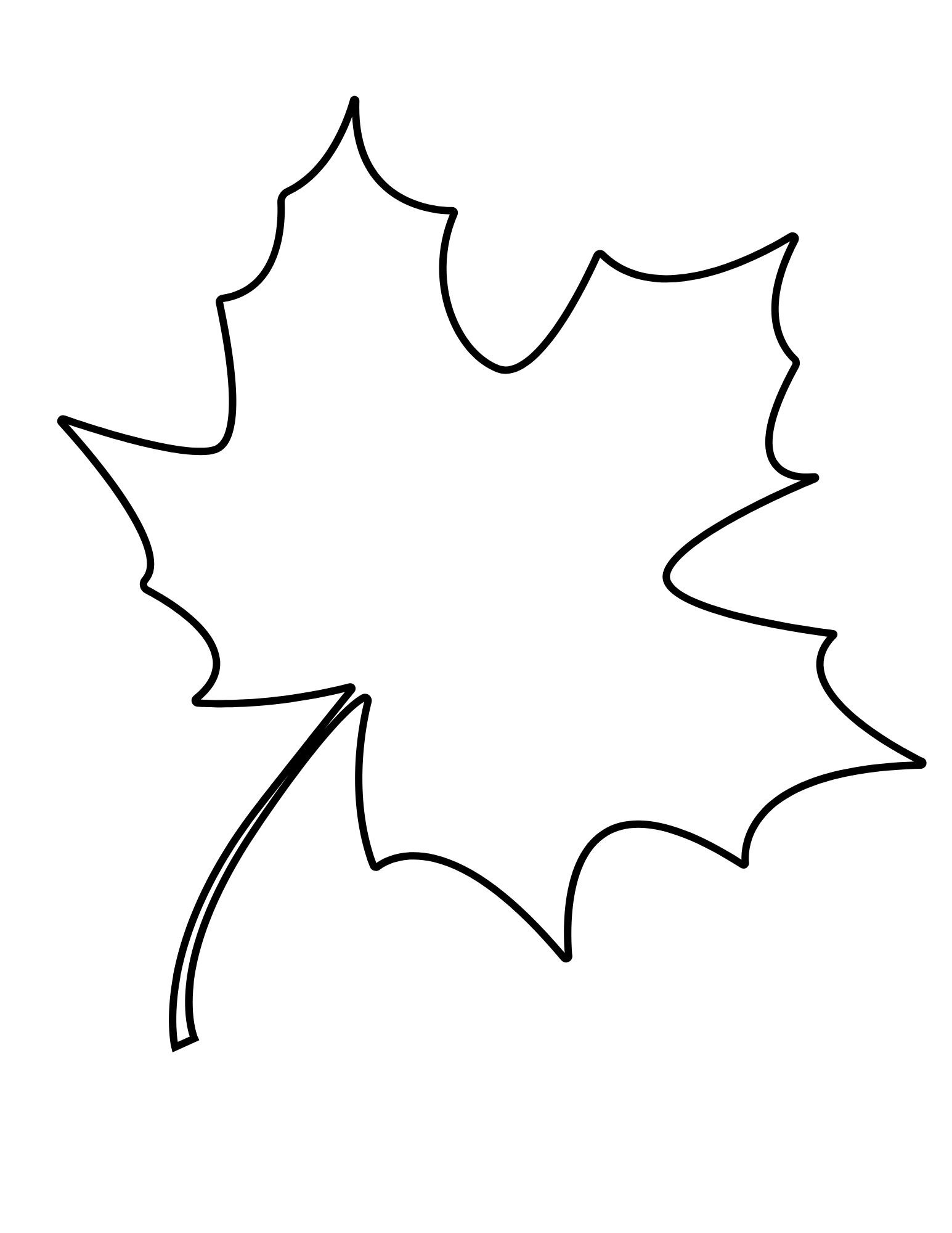 Printable Leaf Outline Templates Crafty Morning Printable Leaf Outline Templates Crafty Morning