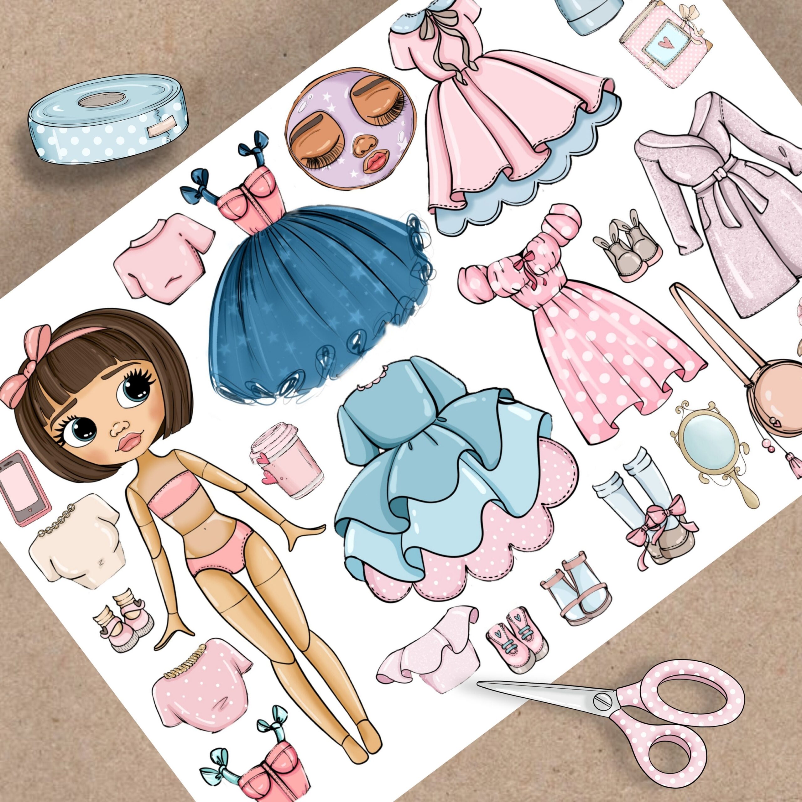 paper doll patterns printable paper doll patterns printable