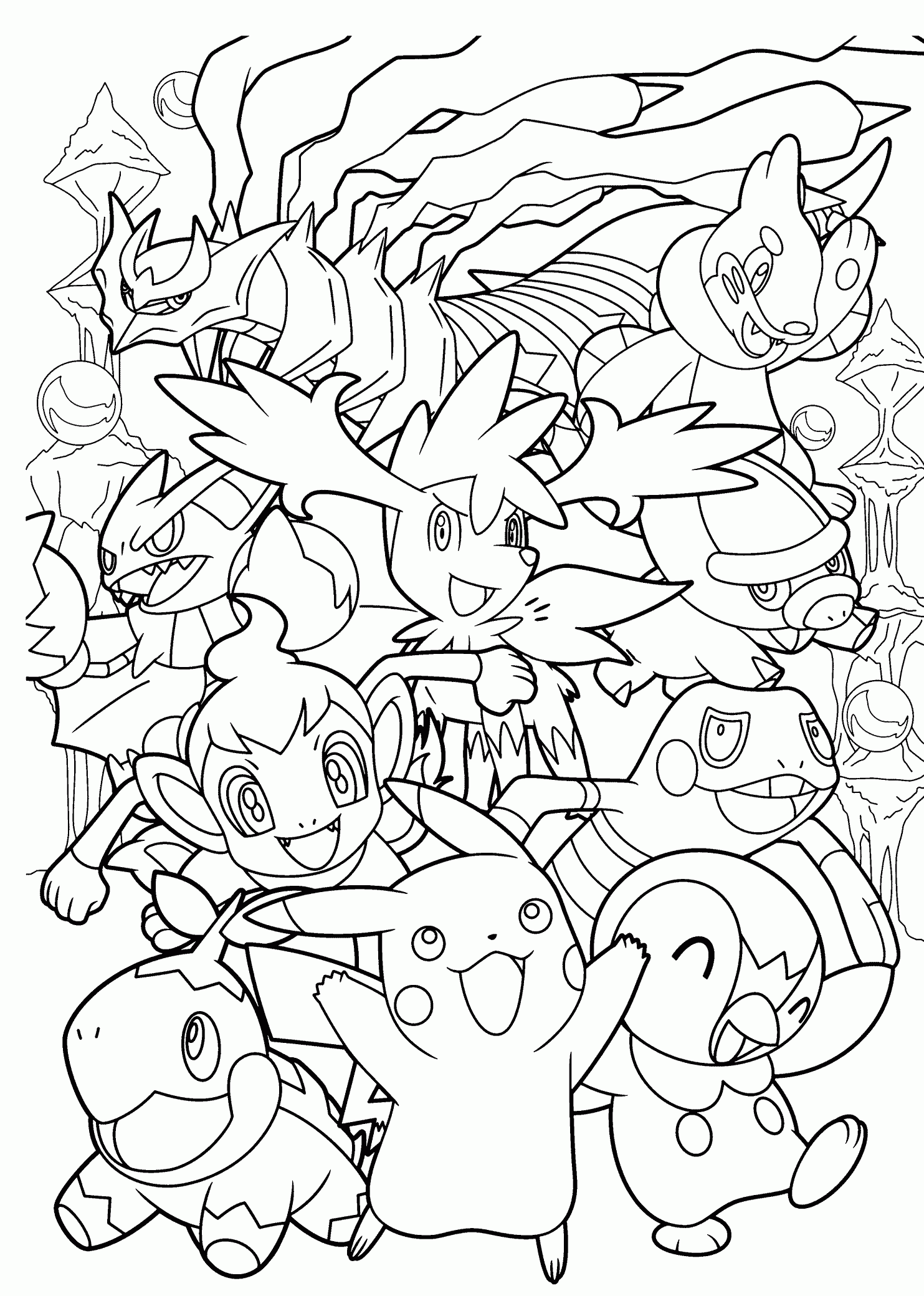 pokemon color pages printable pokemon color pages printable