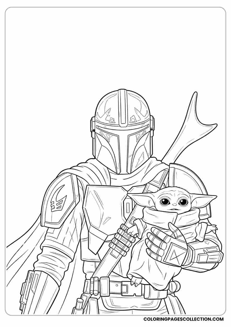 printable star wars coloring book