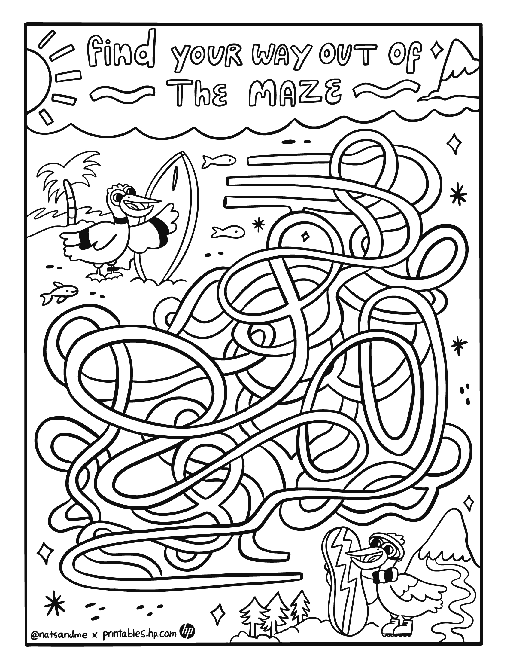 Printables Free Coloring Pages Learning Worksheets HP Official Site Printables Free Coloring Pages Learning Worksheets HP Official Site