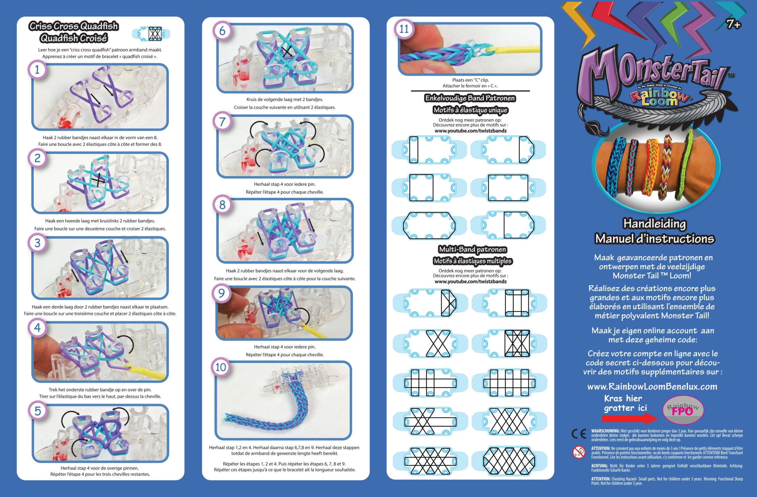 Rainbow Loom Instructions Printable Printable Party Favors
