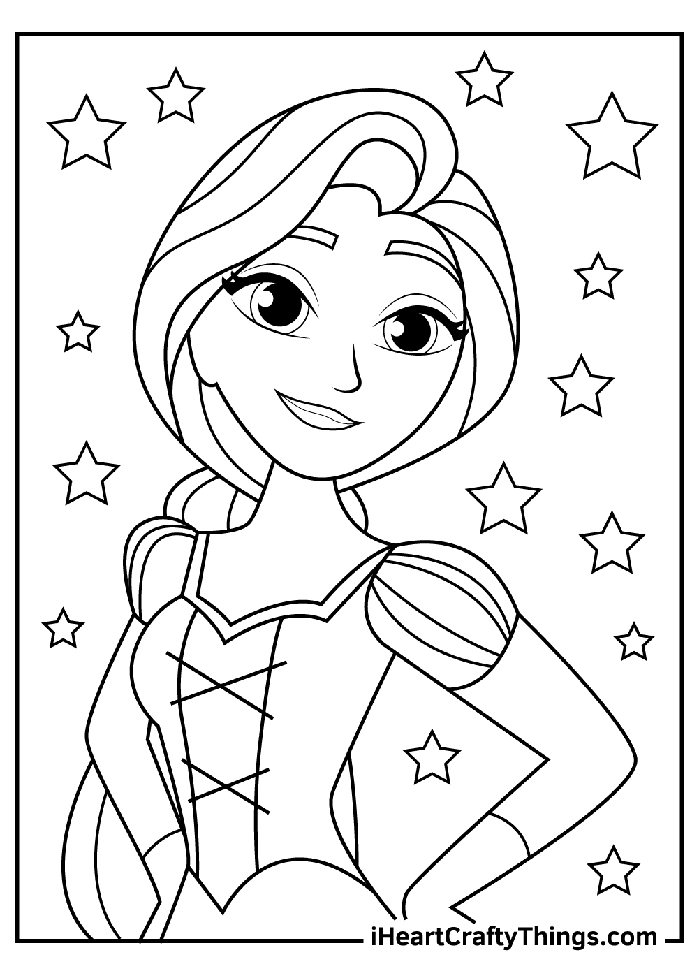 Rapunzel Tangled Coloring Pages 30 Free Printable PDFs Rapunzel Tangled Coloring Pages 30 Free Printable PDFs