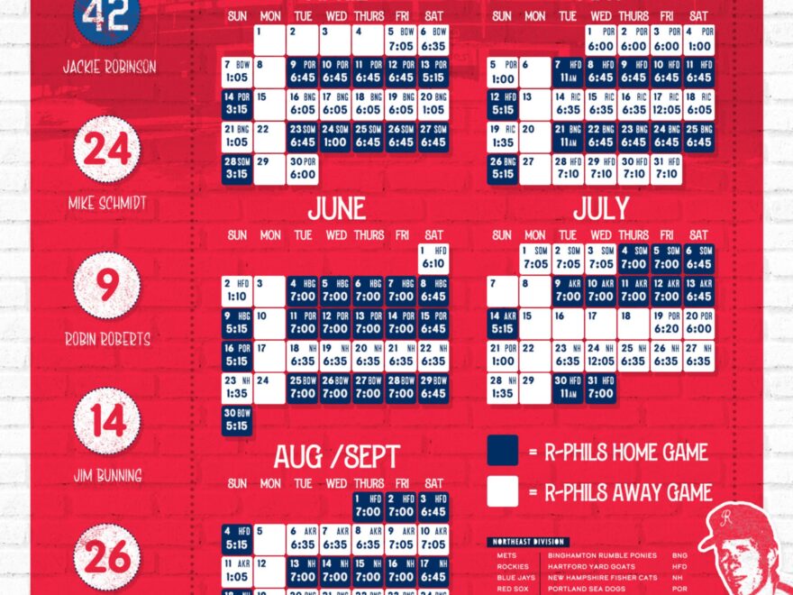Reading Fightin Phils Schedule Fightin Phils