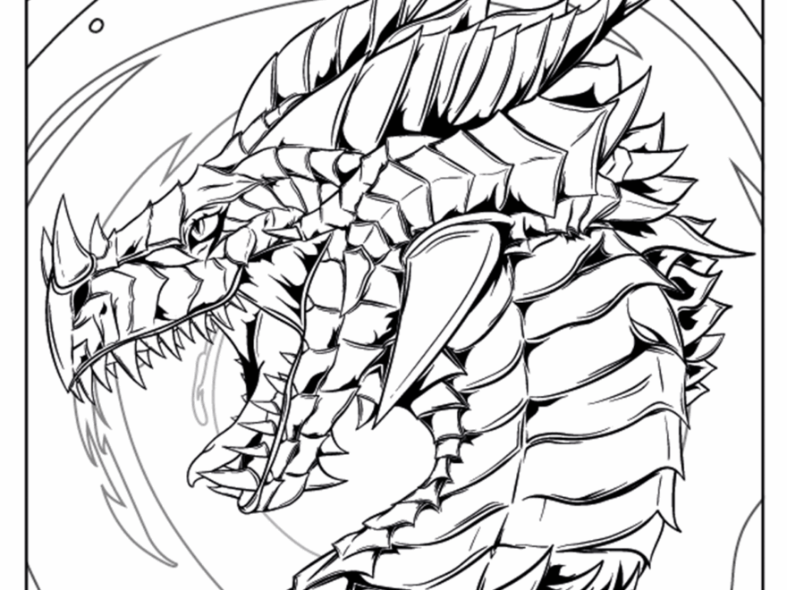 Realistic Dragon Coloring Pages Kids Activities Blog