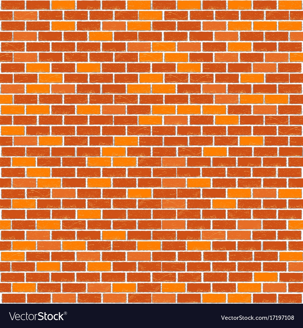Red Brick Template Royalty Free Vector Image VectorStock