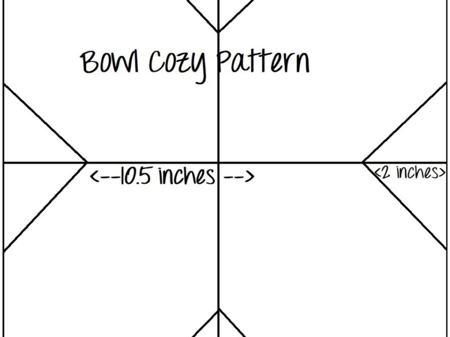 Reversible Bowl Cozy Whitney Sews