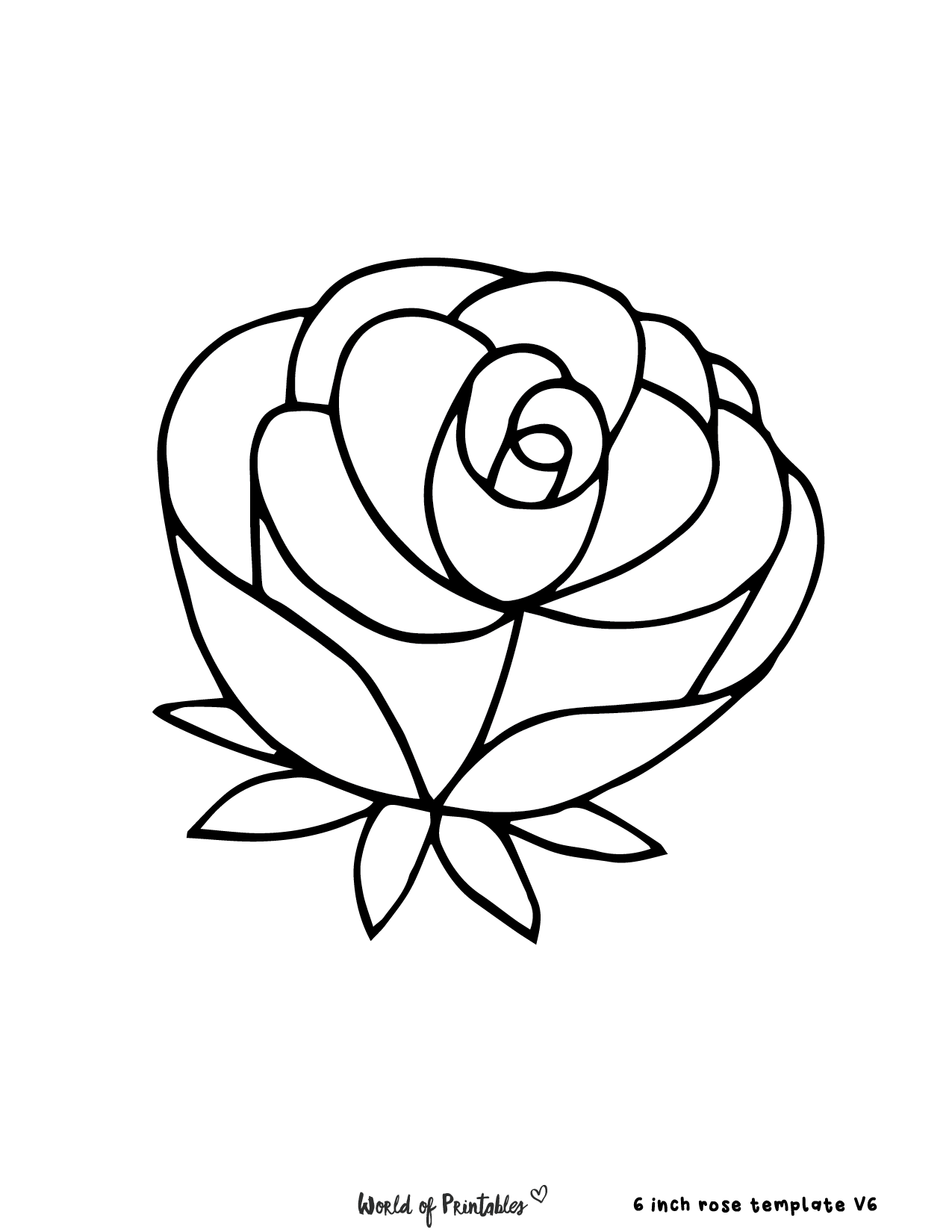 printable flower pattern