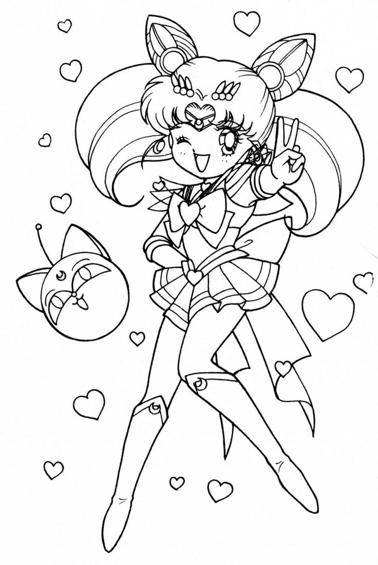 Sailor Moon Coloring Pages Coloring Pages Sailor Moon Coloring Pages The Doll Palace