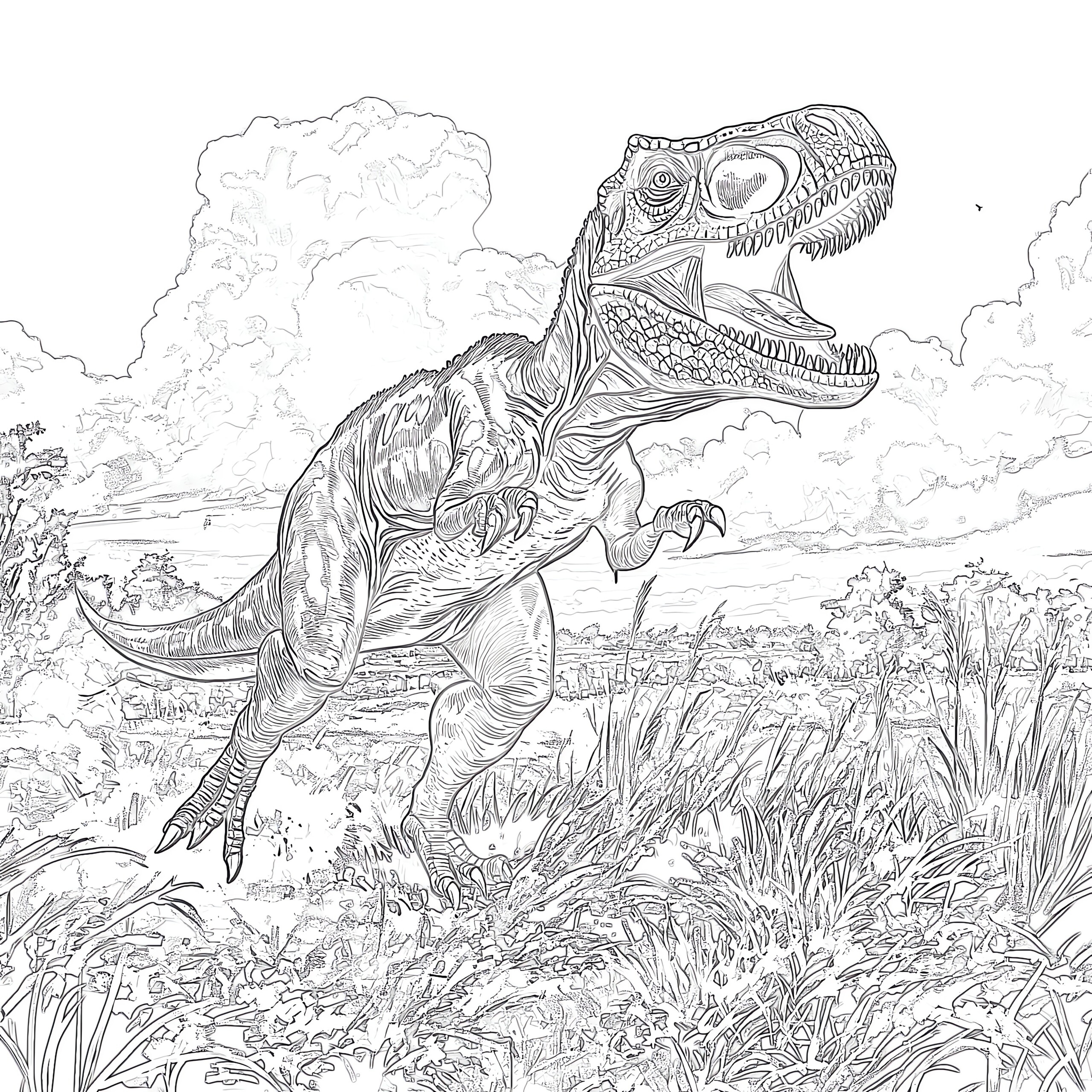 coloring pages dinosaurs printable