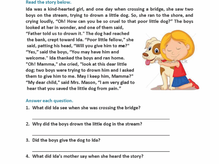 Second Grade Reading Worksheets Improve Fluency And Vocabulary