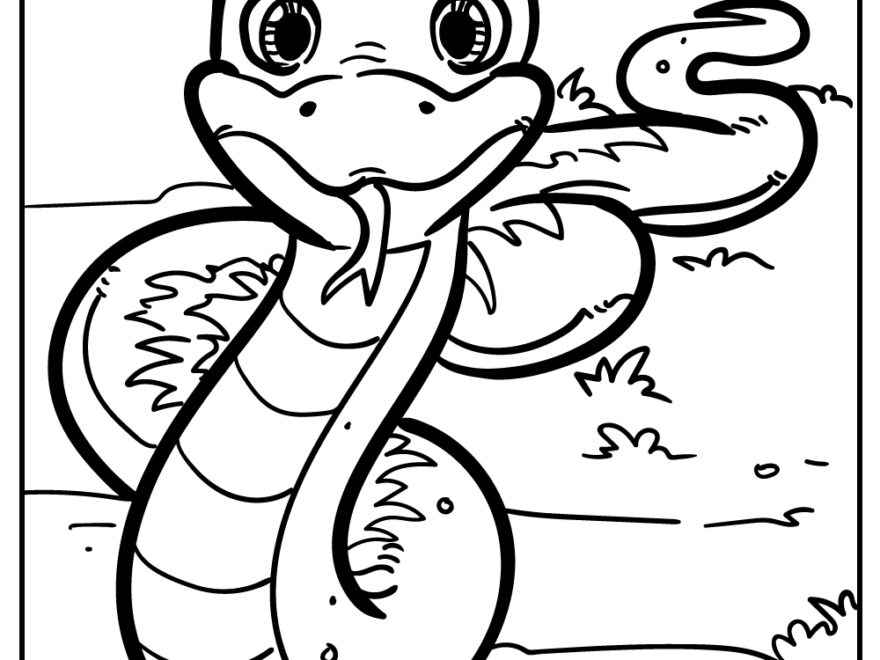 Snake Coloring Pages 35 Free Printable Sheets For Kids