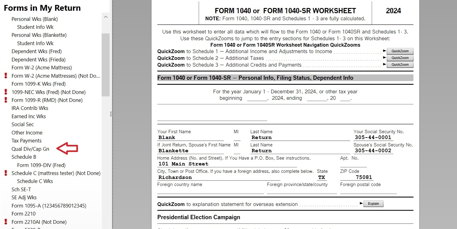 Solved Qualified Dividends And Capital Gain Tax Worksheet Missing Solved Qualified Dividends And Capital Gain Tax Worksheet Missing