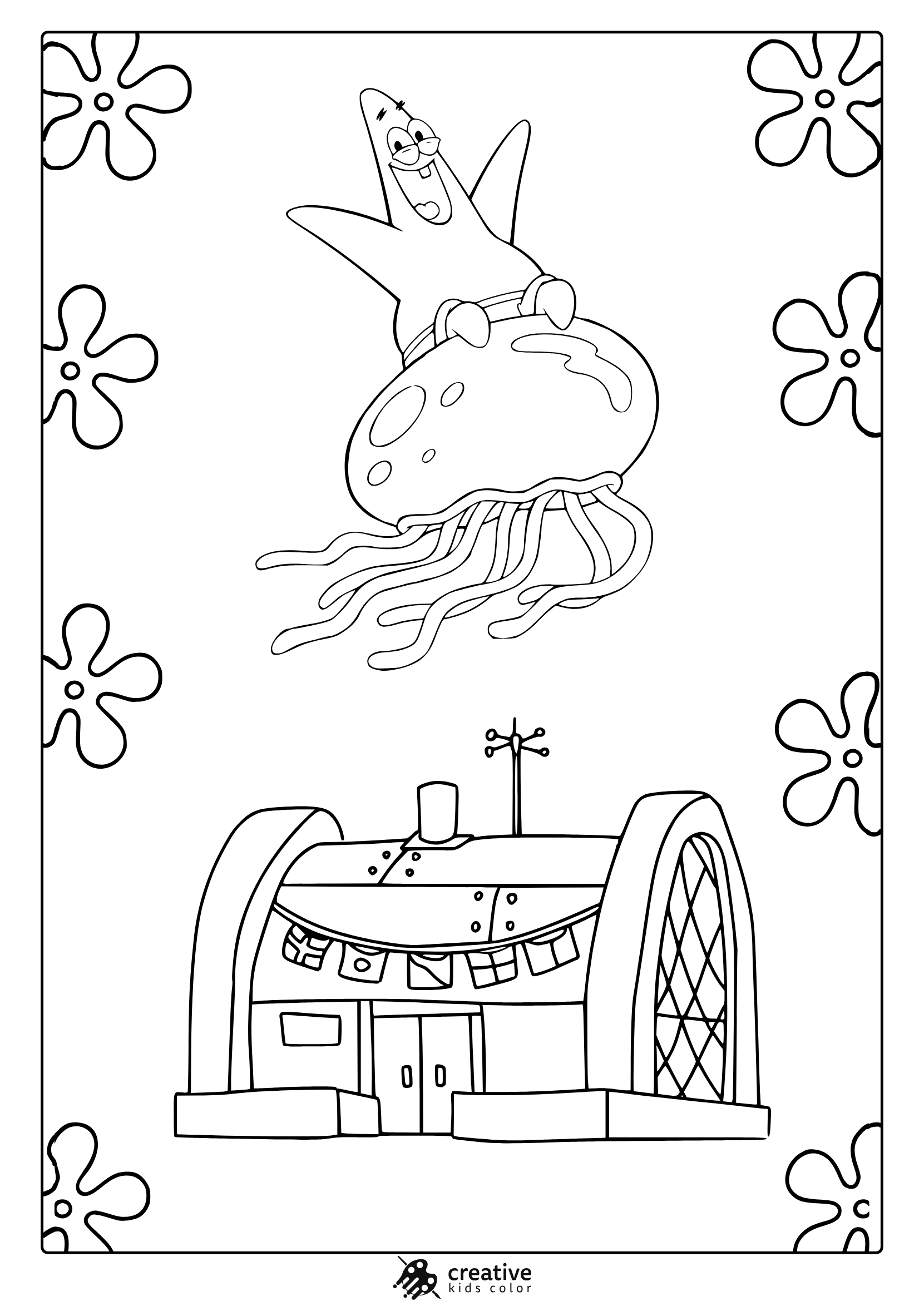 printable spongebob coloring pages printable spongebob coloring pages