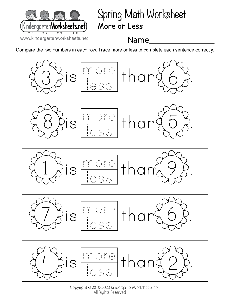 numeracy worksheets for kindergarten numeracy worksheets for kindergarten