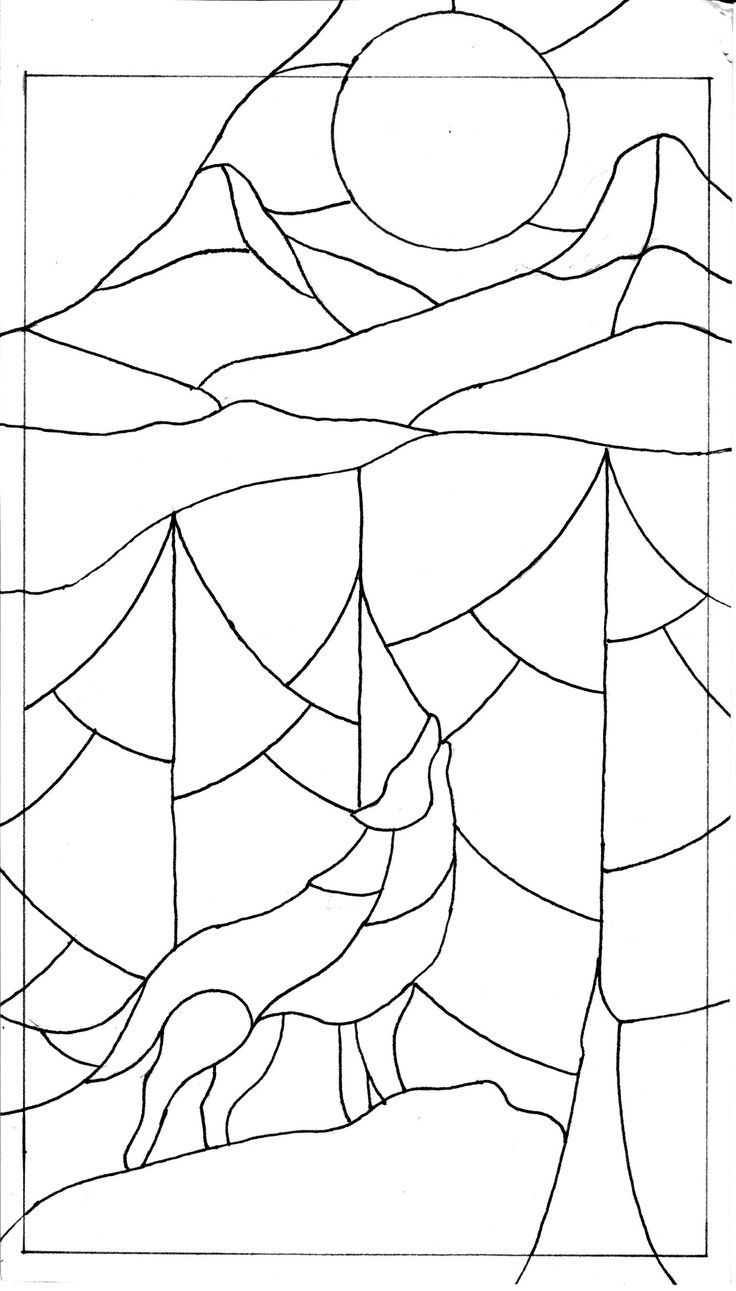free printable stained glass patterns