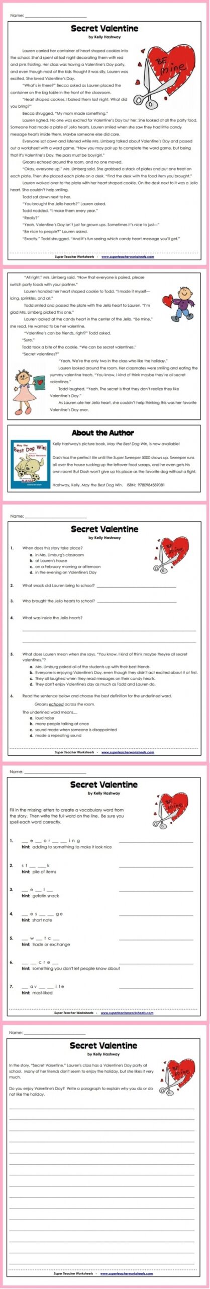 answer key super teacher worksheets