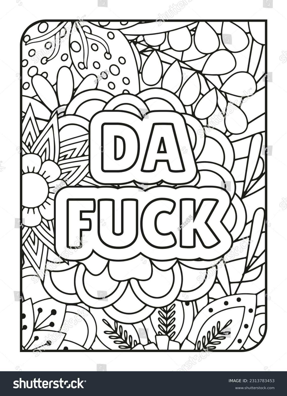 cuss word coloring pages