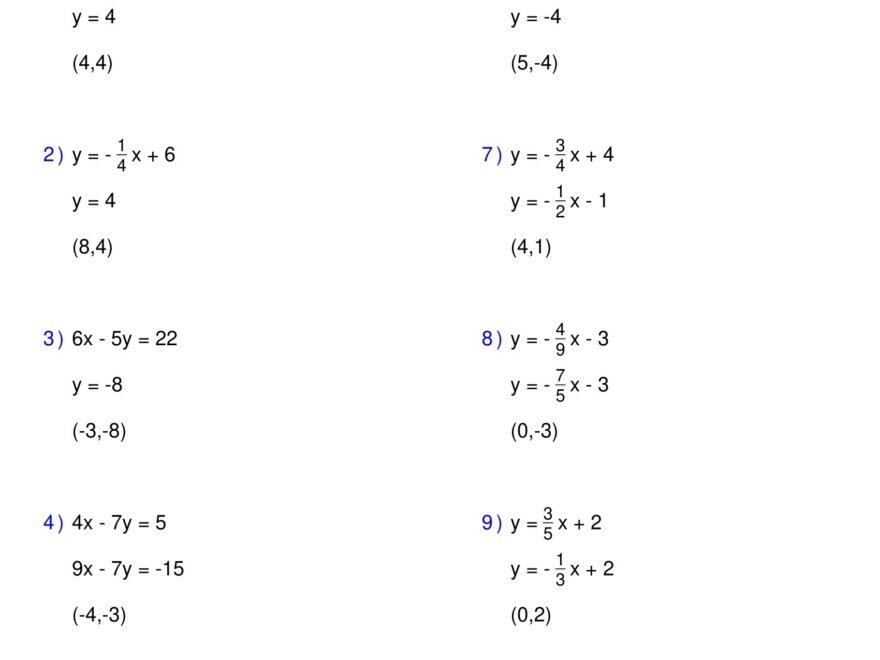Systems Of Equations Solving Two Variable Systems Of Equations By Substitution Made By Teachers