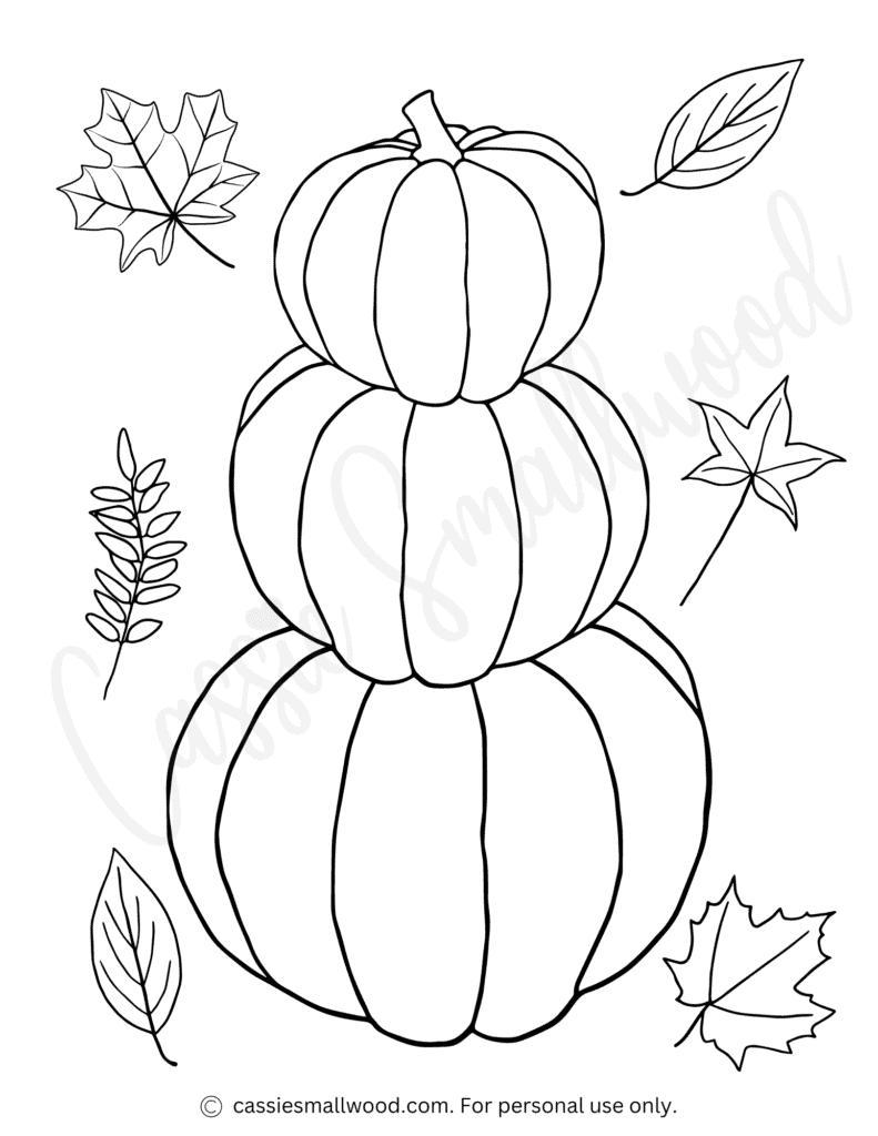 printable pumpkin coloring pages