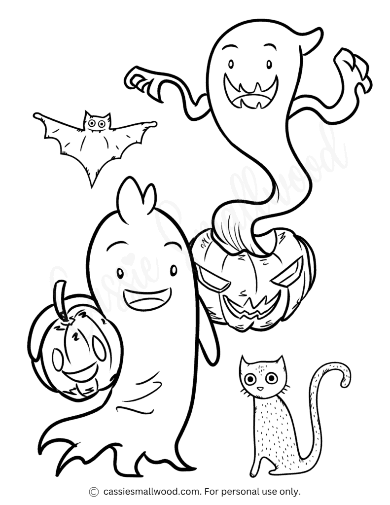 printable ghost coloring pages printable ghost coloring pages