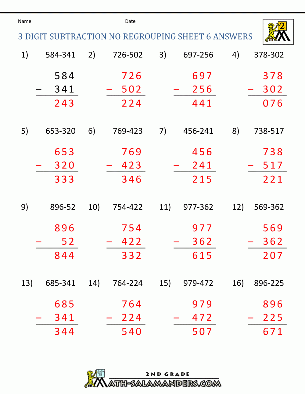 3 digit subtraction with regrouping worksheets 3 digit subtraction with regrouping worksheets