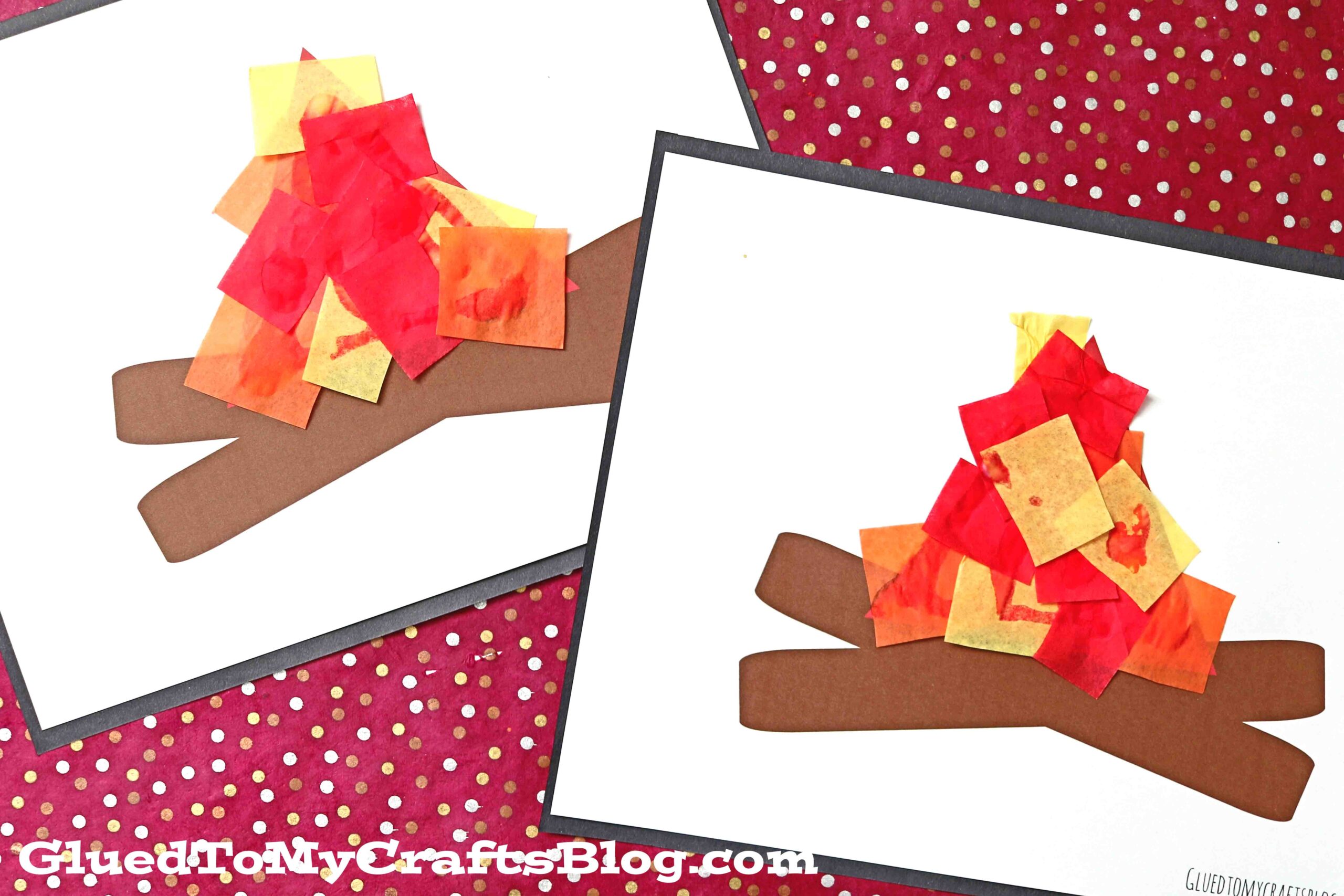 campfire pattern printable