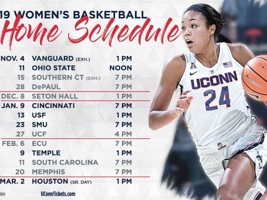 UConn Men s Basketball Schedule Mark Your Calendars