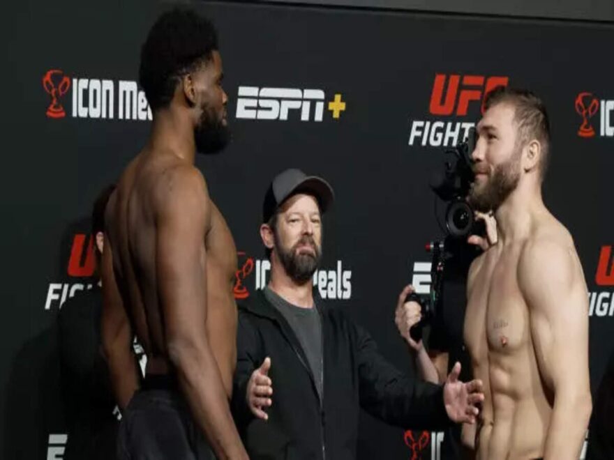 UFC Fight Night June 8 Main Card Where To Watch Jared Cannonier Vs Nassourdine Imavov The Economic Times
