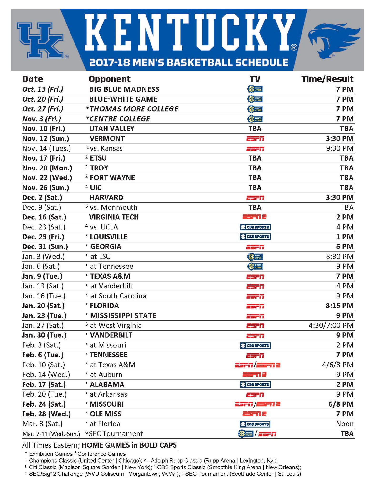 Uk Basketball Schedule 23 24 Printable The Most Comprehensive Uk Basketball Schedule 23 24 Printable The Most Comprehensive