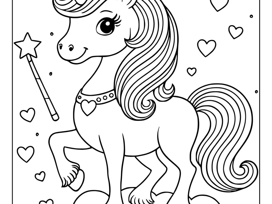 Unicorn Coloring Pages 55 Easy And Free Printable PDF