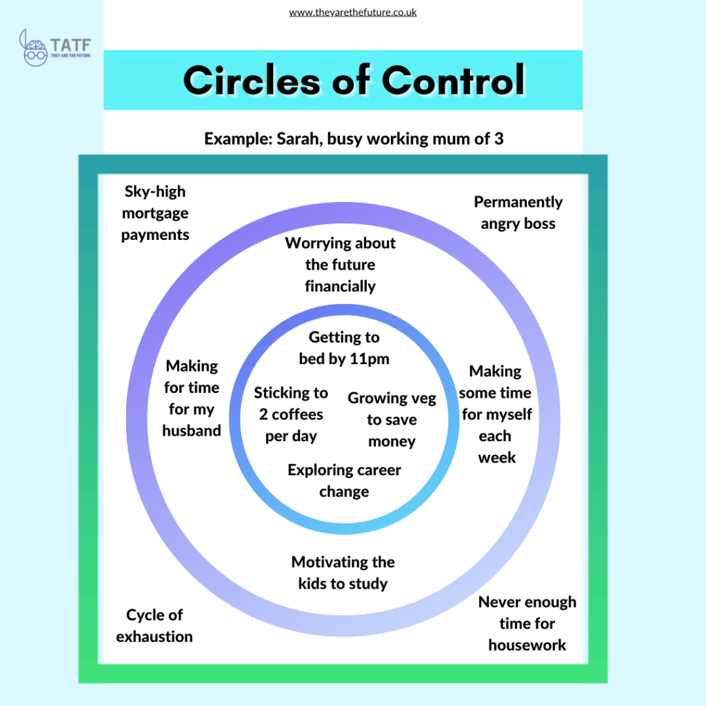 Use This Circle Of Control Exercise For Better Mental Health Free Printable  Use This Circle Of Control Exercise For Better Mental Health Free Printable