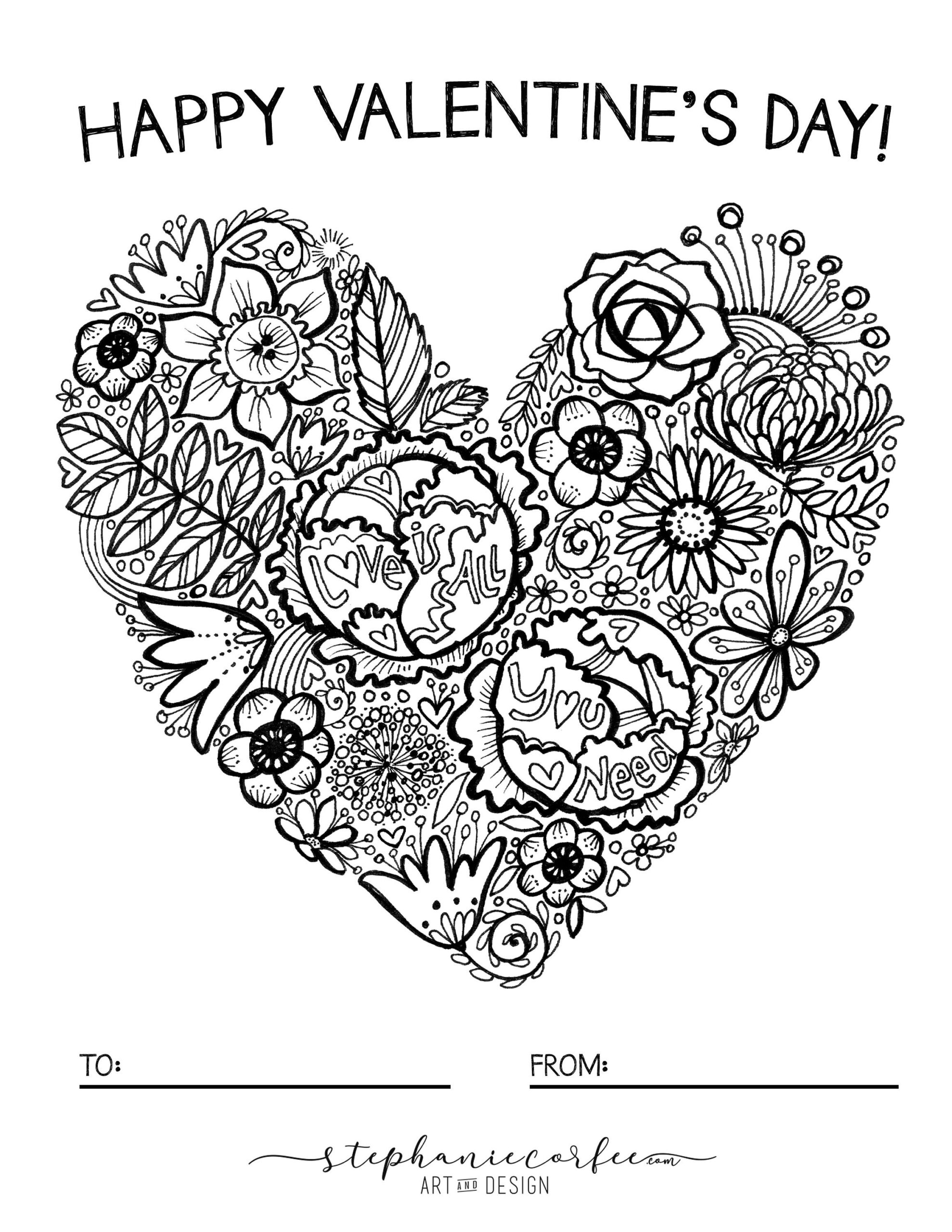 printable coloring pages for valentine's day printable coloring pages for valentine's day
